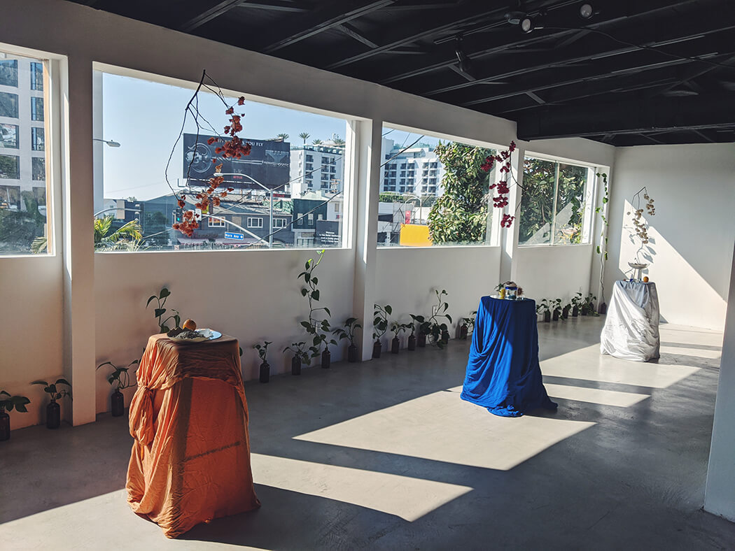 installation view of